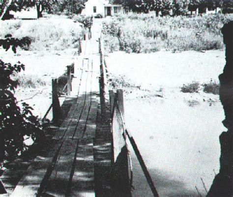 Flat River Swinging Bridge, Flat River, Missouri