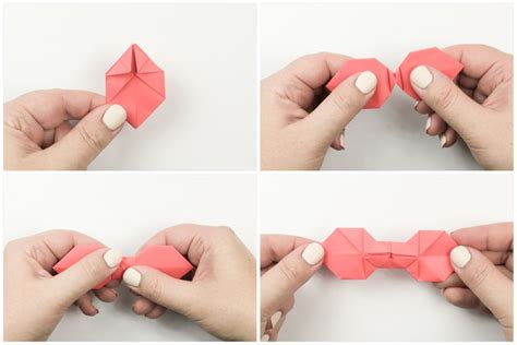 Easy Origami Bow Tie Tutorial