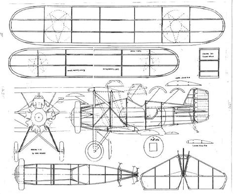 BOEING P 12 B – AMA – Academy of Model Aeronautics