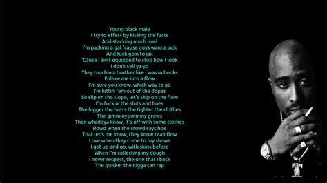 2Pac – Young Black Male Lyrics - YouTube