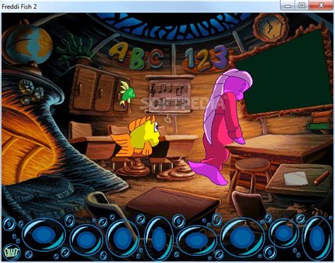 Freddi Fish 2 - The Case of the Haunted Schoolhouse Demo Download, Review, Screenshots