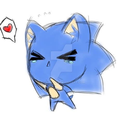 Chibi Sonic by ellen4012 on DeviantArt