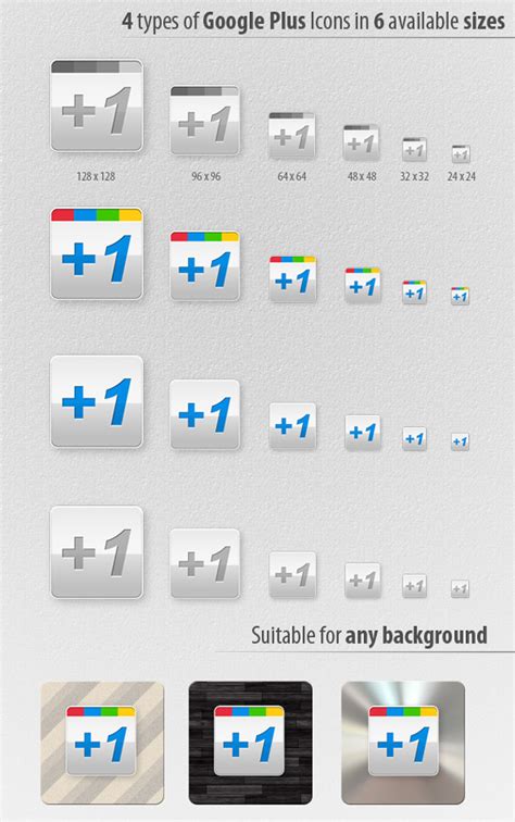 Google +1 Icon Packs & Google Plus One PSD | Icons | Graphic Design ...