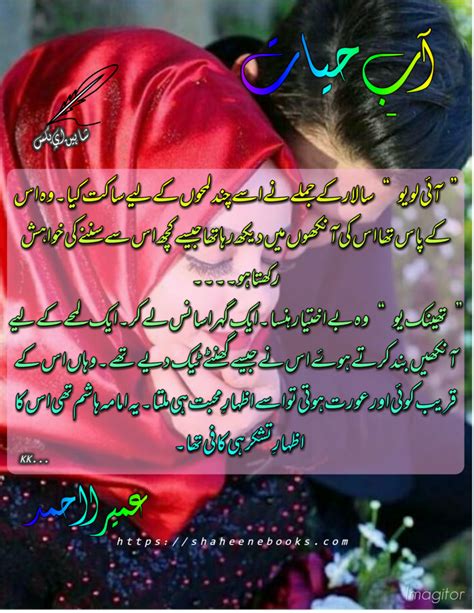 Aab e Hayat Novel | Novel Lines in Urdu