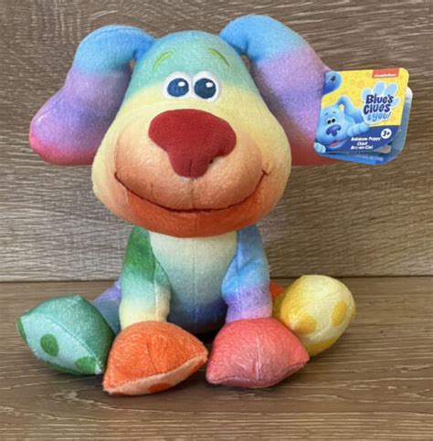 Blues Clues & You Rainbow Puppy Pup Plush Stuffed Animal Toy ...