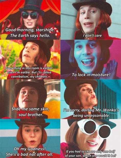 Willy Wonka And The Chocolate Factory Johnny Depp Quotes