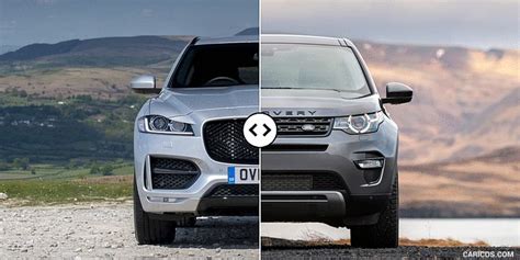 Jaguar F-Pace vs. Discovery Sport | Jaguar, Range rover evoque, Land rover