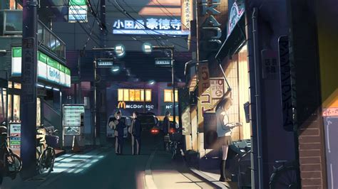 Anime Street Scenery Wallpapers - Wallpaper Cave