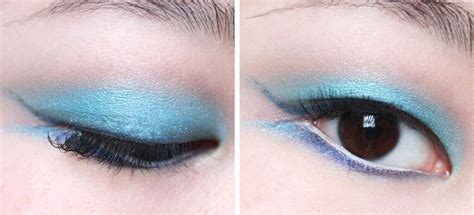 theNotice - Blue double-winged eye makeup | Trip the Light Fantastic - theNotice