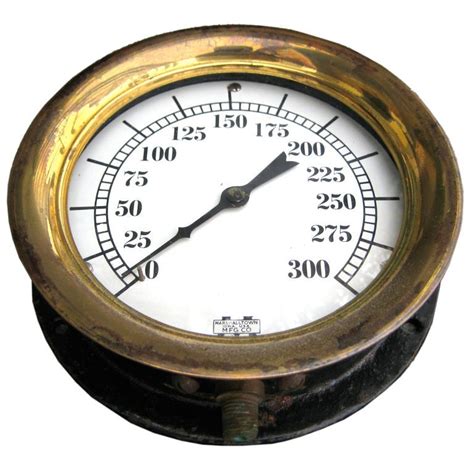 Brass Steam Gauge $475 | Design, Mfg, Brass