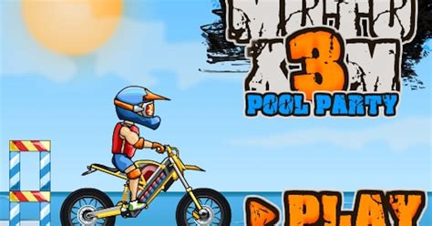 Moto X3M 5: Pool Party 🕹️ Mainkan di CrazyGames