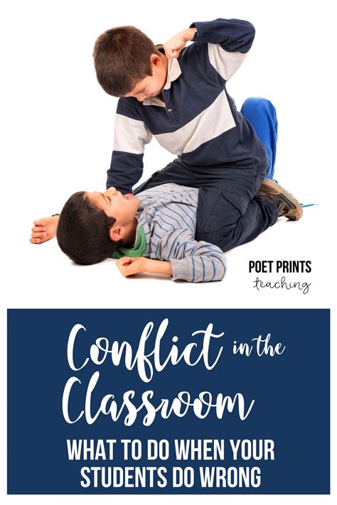 Conflict in the Classroom — Poet Prints Teaching