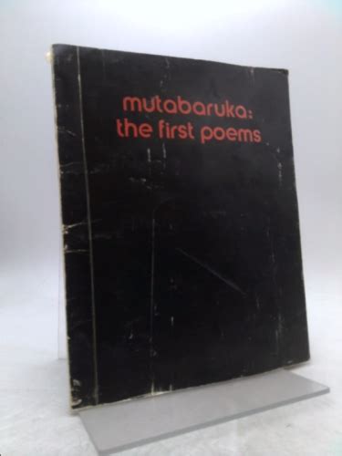 Mutabaruka: The First Poems by Mutabaruka: Fair Paperback First Edition. | ThriftBooksVintage