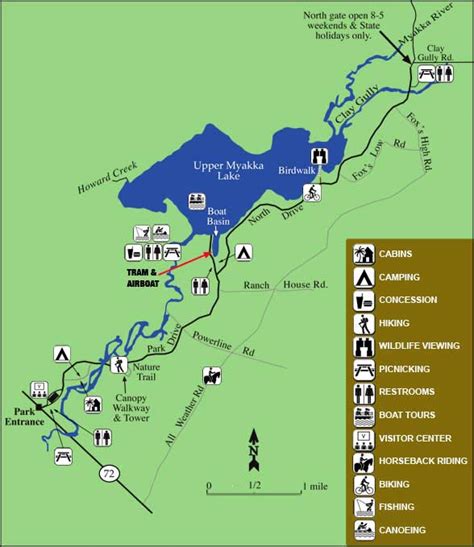 Myakka State Forest Map