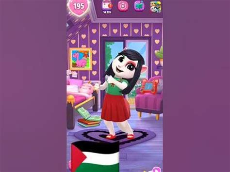 Palestine 🇵🇸 makeover my talking Angela 2 #shorts #mytalkingangela2 #cosplay - YouTube