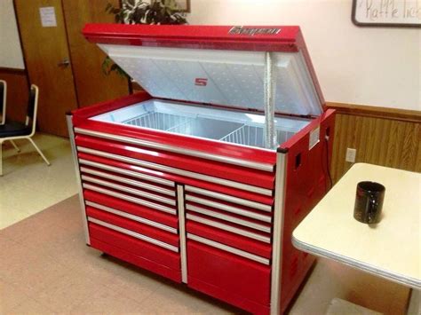 Snap-On Tool Chest Freezer Man Cave Furniture, Car Furniture, Modern Furniture, Garage Interior ...