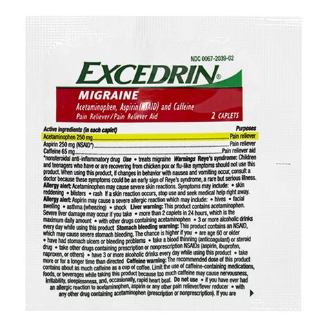 Wholesale Excedrin Migraine - Pack of 2 - Weiner's LTD