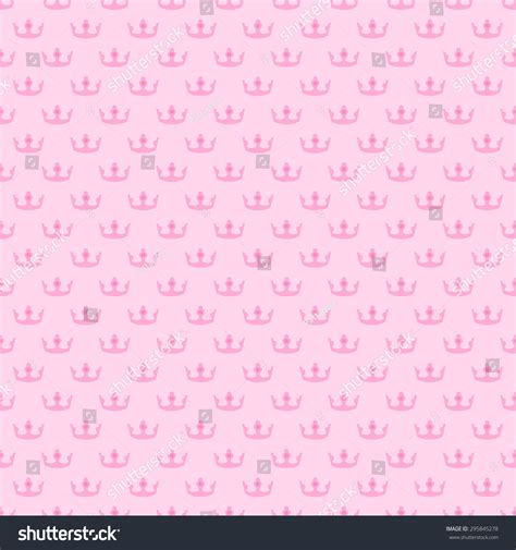 Light Pink Pink Princess Crowns Pattern Stock Vector (Royalty Free) 295845278 | Shutterstock