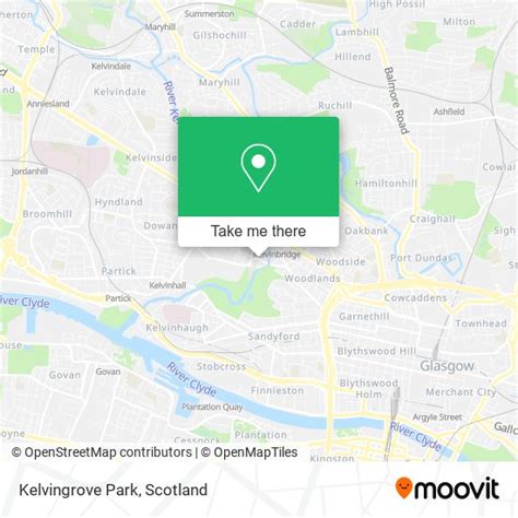 How to get to Kelvingrove Park in Glasgow by bus, train or light rail?