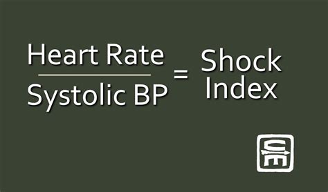 Shock Index: a more sophisticated determinant of hypovolemic shock ...