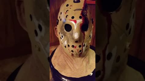 Jason part 4 mask - YouTube