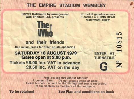 AC/DC Ticket - AC/DC - 1970s and 1980s - Music Stars - Memorabilia UK