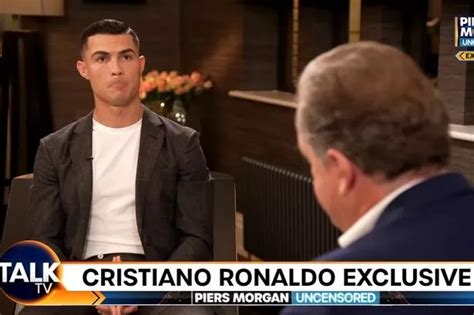 How to watch part two of Cristiano Ronaldo interview with Piers Morgan ...