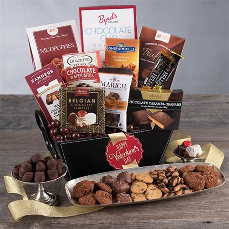 Chocolate Dreams Valentine's Day Gift Basket by GourmetGiftBaskets.com