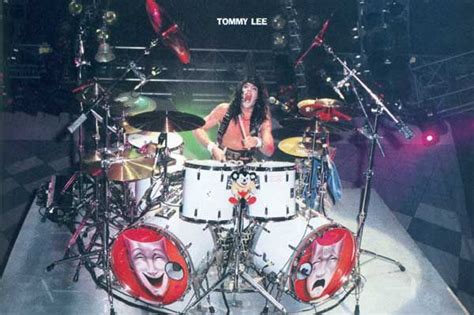 Tommy Lee Drum Set Diagram | Tommy Lee Drum Set Theatre of Pain | Tommy lee, Drums, Drums studio