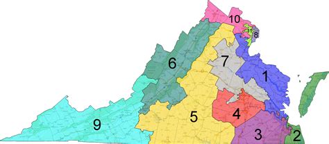 Virginia Planning District Map