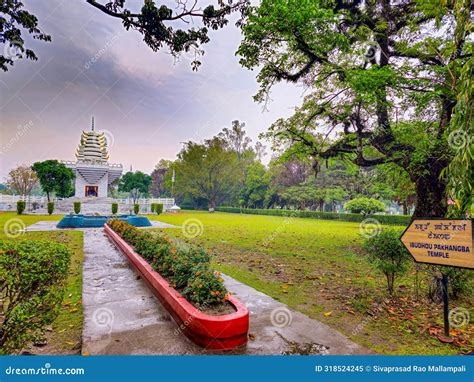 The Pakhangba Temple Inside Kangla Fort, Imphal, Manipur, India Stock ...