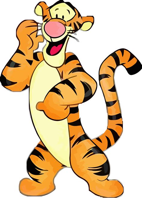 Tiiger Clipart Wild Tiger - Tigger Clipart Png Transparent Png - Full Size Clipart (#157500 ...