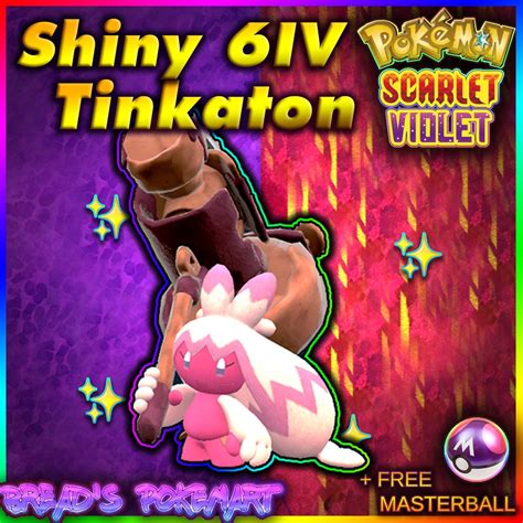 TINKATON SHINY 6IV Pokemon // Pokemon Scarlet and Violet // - Etsy