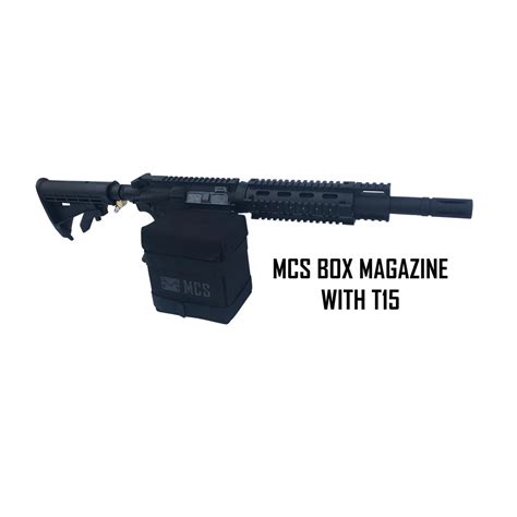 MCS Gen2 Box Drive Magazine For T15 Paintball Gun (Shipping March 29 2