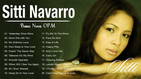 Sitti Navarro 💥💥 Bossa Nova Playlist 2022 💥💥 Best Of Bossa Nova Covers ...