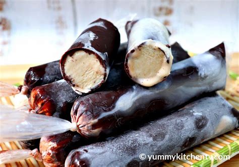 Magnum-style Ice Candy - Yummy Kitchen | Recipe | Ice candy, Magnum ice cream, Ice cream candy