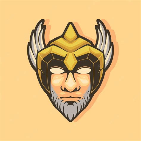 Premium Vector | Head human mascot logo inspiration