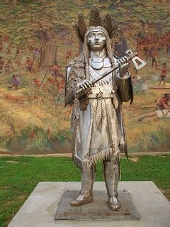 Chief Cornstalk Statue | Along the Ohio River About the Mura… | Flickr