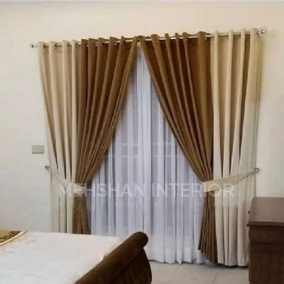 Double Window Curtains - Mehshan Interiors