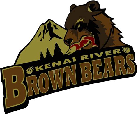 Kenai River Brown Bears Logo - Alternate Logo - North American Hockey League (NAHL) - Chris ...