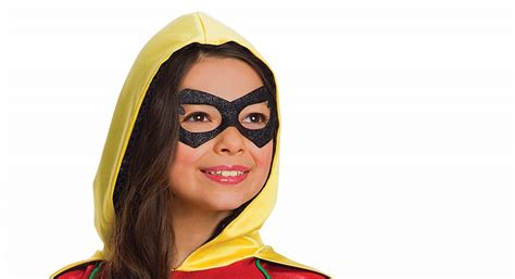 Robin Deluxe DC Comics Girls Costume - Screamers Costumes