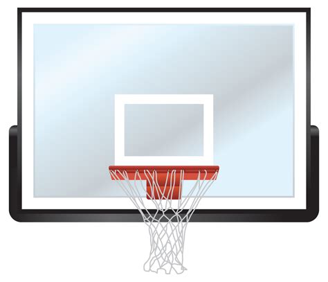 Basketball Rim and Backboard 17064823 Vector Art at Vecteezy