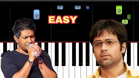 Tu Hi Meri Shab Hai Piano Tutorial | Slow | Easy | KK | Emran Hashmi | Gangster | PianoForAll ...