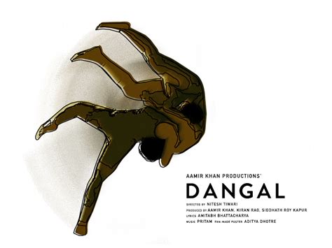 Dangal Movie Poster by Aditya Krishna on Dribbble