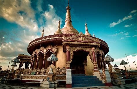 Bandarban Buddhist Temple In Bangladesh