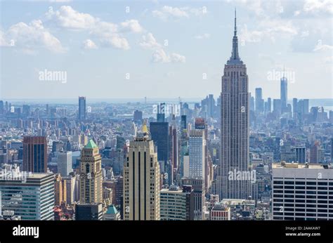 Manhattan New York Skyline Panorama Stock Photo - Alamy