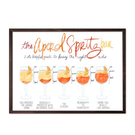 Aperol Spritz Bar Sign DIGITAL DOWNLOAD Brunch Decoration - Etsy