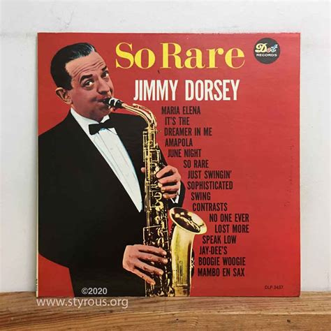 The Styrous® Viewfinder: 20,000 vinyl LPs 210: Jimmy Dorsey ~ So Rare: leap year baby