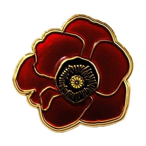 Remembrance poppy pin - westoregon