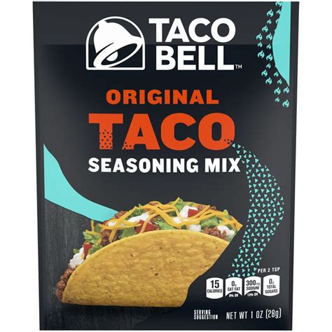 Taco Bell Original Taco Seasoning Mix (1 oz) - Instacart